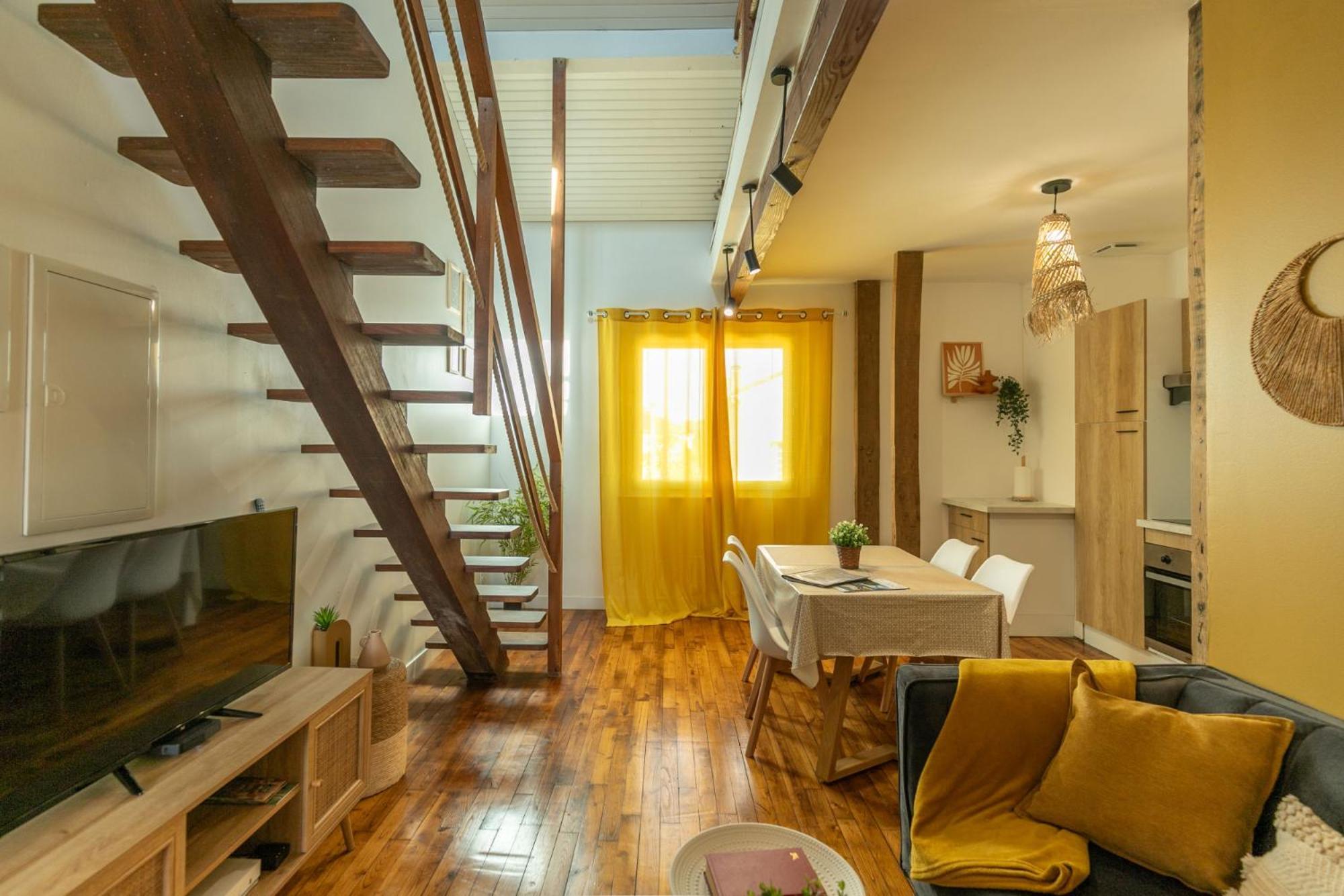 Le Boho - Charmant T3 Avec Climatisation Et Fibre Bergerac Exterior photo